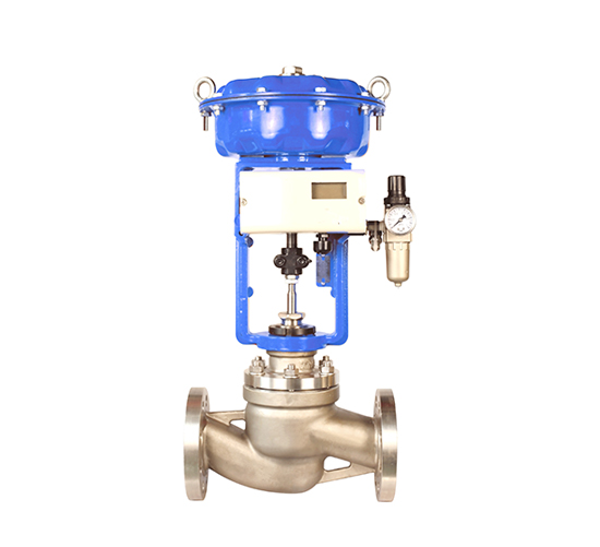 Intelligent single seat regulating valve