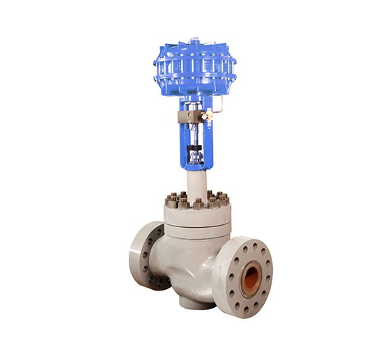 Intelligent pressure balance single seat regulating valve